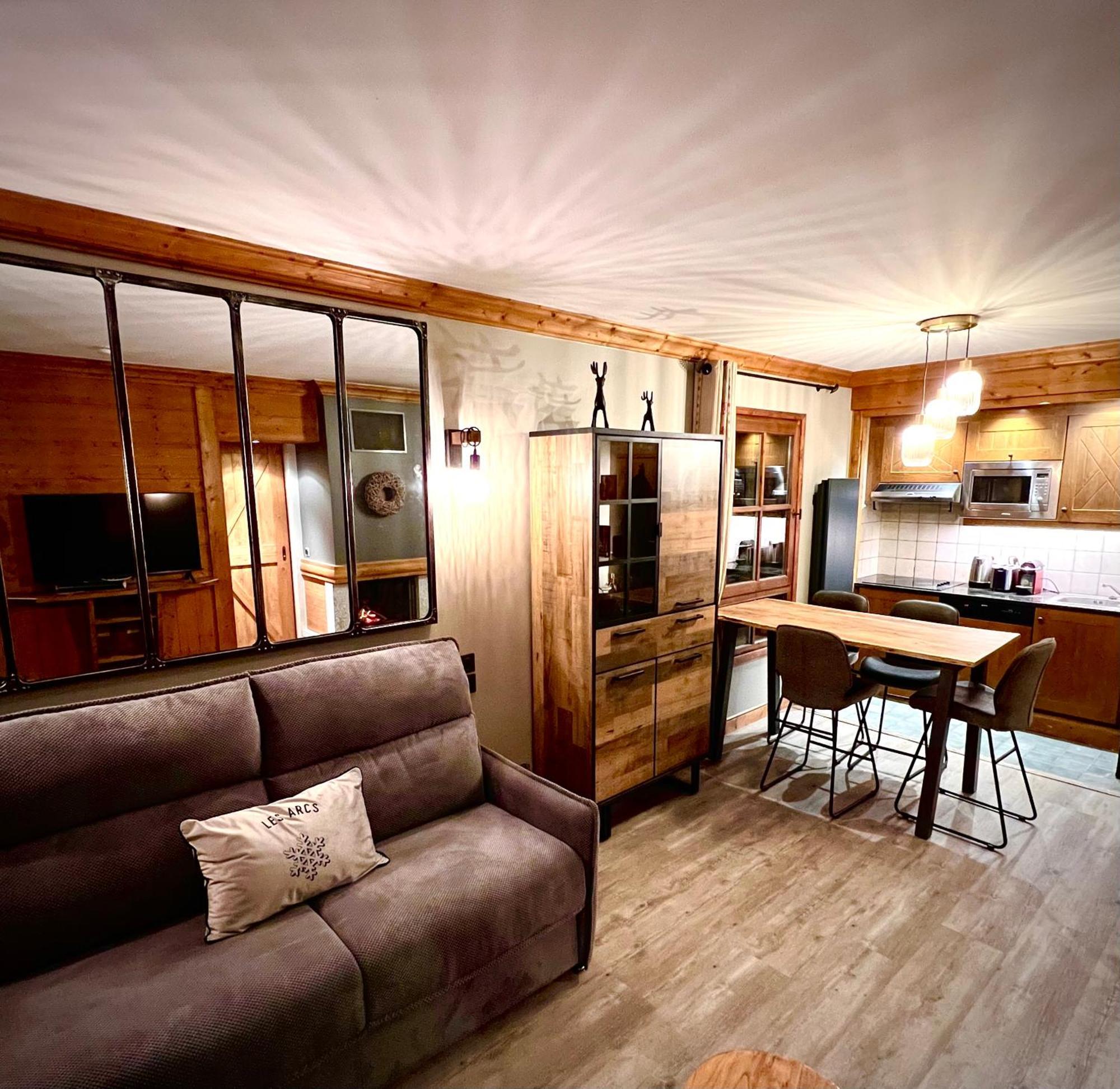 Arc 1950 - Chalet Des Lys - Appt Luxe 4 Pers Les Arcs  Eksteriør billede